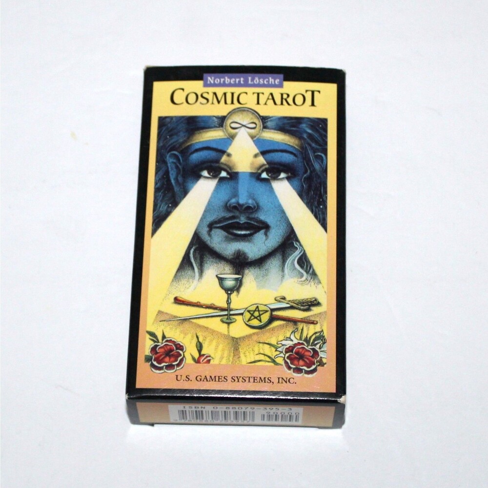 Cosmic Tarot deck Norbert Losche Games Systems 1998 78 cards w booklet